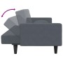 Zweiteilige Sofagarnitur aus dunkelgrauem Samt mit Kissen von vidaXL, Sofas - Ref: Foro24-3216269, Preis: 304,99 €, Rabatt: %