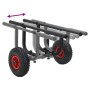 Aluminium-Kajakwagen 90 kg von vidaXL, Bootsanhänger - Ref: Foro24-94875, Preis: 86,99 €, Rabatt: %