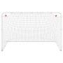 Fußballtor aus weißem Stahl, 122 x 81 x 81 cm von vidaXL, Fußballtore - Ref: Foro24-4007966, Preis: 34,96 €, Rabatt: %