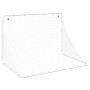 Portería de fútbol acero blanco 122x81x81 cm de vidaXL, Porterías de fútbol - Ref: Foro24-4007966, Precio: 34,96 €, Descuento: %