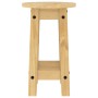 Kitchen high stools 2 pcs solid pine wood by vidaXL, Furniture sets for kitchens and dining rooms - Ref: Foro24-4005699, Pric...