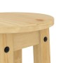 Kitchen high stools 2 pcs solid pine wood by vidaXL, Furniture sets for kitchens and dining rooms - Ref: Foro24-4005699, Pric...