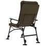 Taupe folding fishing chair with armrests by vidaXL, Garden chairs - Ref: Foro24-4006419, Price: 105,99 €, Discount: %