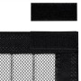 Mosquito nets for doors magnetic block 2 pcs black 230x160 cm by vidaXL, Mosquito nets for windows - Ref: Foro24-314690, Pric...