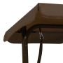 Rocking bench for children brown fabric 115x75x110 cm by vidaXL, Garden rockers - Ref: Foro24-48097, Price: 89,99 €, Discount: %