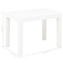 Garden benches 2 units white plastic by vidaXL, garden benches - Ref: Foro24-48780, Price: 75,18 €, Discount: %