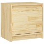 Solid pine wood bedside table 40x30.5x40 cm by vidaXL, Nightstands - Ref: Foro24-808113, Price: 33,64 €, Discount: %