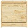 Mesita de noche madera maciza de pino 40x30,5x40 cm