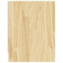 Mesita de noche madera maciza de pino 40x30,5x40 cm