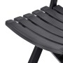 Folding garden chairs 2 units anthracite gray plastic by vidaXL, Garden chairs - Ref: Foro24-48787, Price: 87,70 €, Discount: %