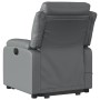 Sillón reclinable de masaje de pie cuero artificial gris de vidaXL, Sillones - Ref: Foro24-3205052, Precio: 303,19 €, Descuen...