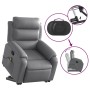 Sillón reclinable de masaje de pie cuero artificial gris de vidaXL, Sillones - Ref: Foro24-3205052, Precio: 327,99 €, Descuen...