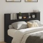 Bed headboard with LED light black 160x16.5x103.5 cm by vidaXL, Headboards and footboards - Ref: Foro24-839253, Price: 114,99...