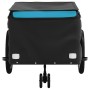 Bicycle trailer, black and blue, 45 kg, made of iron. by vidaXL, Bicycle trailers - Ref: Foro24-94114, Price: 75,99 €, Discou...