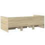 Tumbona con cajones madera ingeniería roble Sonoma 75x190 cm