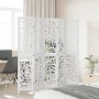 5-panel solid Paulownia wood white room divider by vidaXL, Room dividers - Ref: Foro24-358743, Price: 141,99 €, Discount: %