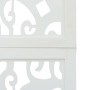 Three-panel solid Paulownia wood room divider screen in white. by vidaXL, Room dividers - Ref: Foro24-358736, Price: 102,35 €...