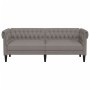 Chesterfield sofa, 3-seater, taupe gray fabric by vidaXL, Sofas - Ref: Foro24-372561, Price: 305,99 €, Discount: %