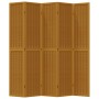 5-panel solid paulownia wood brown room divider by vidaXL, Room dividers - Ref: Foro24-358824, Price: 154,42 €, Discount: %