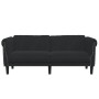 2-Sitzer-Sofa aus schwarzem Samt von vidaXL, Sofas - Ref: Foro24-372580, Preis: 295,34 €, Rabatt: %