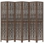 6-panel dark brown paulownia wood room divider by vidaXL, Room dividers - Ref: Foro24-358667, Price: 139,07 €, Discount: %