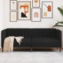 Two-seater black fabric sofa by vidaXL, Sofas - Ref: Foro24-372606, Price: 272,99 €, Discount: %