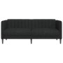 Two-seater black fabric sofa by vidaXL, Sofas - Ref: Foro24-372606, Price: 272,99 €, Discount: %