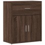 Engineered wood brown oak sideboard 60x31x70 cm by vidaXL, Sideboards - Ref: Foro24-840470, Price: 68,99 €, Discount: %