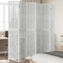 6-panel solid Paulownia wood white room divider by vidaXL, Room dividers - Ref: Foro24-358684, Price: 174,07 €, Discount: %