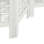 6-panel solid Paulownia wood white room divider by vidaXL, Room dividers - Ref: Foro24-358684, Price: 150,99 €, Discount: %