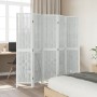 5-panel solid Paulownia wood white room divider by vidaXL, Room dividers - Ref: Foro24-358678, Price: 135,99 €, Discount: %