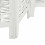 5-panel solid Paulownia wood white room divider by vidaXL, Room dividers - Ref: Foro24-358678, Price: 135,99 €, Discount: %