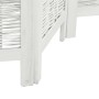 Three-panel solid Paulownia wood room divider screen in white. by vidaXL, Room dividers - Ref: Foro24-358671, Price: 90,99 €,...