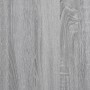 Cama con cajones madera ingeniería gris Sonoma 120x190 cm