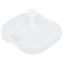 Base de sombrilla rellenable arena/agua plástico blanco 16 L de vidaXL, Bases para sombrillas - Ref: Foro24-48773, Precio: 26...