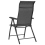 Folding garden chairs, 2 units, synthetic rattan, gray. by vidaXL, Garden chairs - Ref: Foro24-4007140, Price: 136,99 €, Disc...