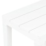 Garden table with 2 white plastic benches by vidaXL, Garden sets - Ref: Foro24-48777, Price: 74,99 €, Discount: %