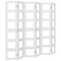 6-panel solid Paulownia wood white room divider by vidaXL, Room dividers - Ref: Foro24-358699, Price: 201,61 €, Discount: %