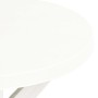 Mesa bistro blanca plástico Ø70 cm de vidaXL, Mesas de jardín - Ref: Foro24-48796, Precio: 92,63 €, Descuento: %