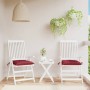 Garden pallet cushions 2 units Oxford red wine 50x50x7 cm by vidaXL, Cushions for chairs and sofas - Ref: Foro24-361534, Pric...