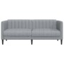 Two-seater light gray fabric sofa by vidaXL, Sofas - Ref: Foro24-372604, Price: 272,26 €, Discount: %