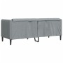 Two-seater light gray fabric sofa by vidaXL, Sofas - Ref: Foro24-372604, Price: 272,26 €, Discount: %