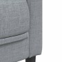 Two-seater light gray fabric sofa by vidaXL, Sofas - Ref: Foro24-372604, Price: 272,26 €, Discount: %