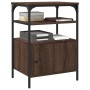 Printer stand 3 levels brown oak 50x40x76 cm by vidaXL, Printer supports - Ref: Foro24-842295, Price: 68,99 €, Discount: %