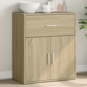 Engineered wood sideboard in Sonoma oak, 60x31x70 cm. by vidaXL, Sideboards - Ref: Foro24-840466, Price: 66,86 €, Discount: %