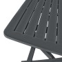 Folding garden table and chairs 3 pieces anthracite plastic by vidaXL, Garden sets - Ref: Foro24-48753, Price: 95,14 €, Disco...