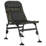 Fishing chair with adjustable mud legs, foldable camouflage. by vidaXL, Garden chairs - Ref: Foro24-4006415, Price: 86,99 €, ...