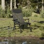 Folding fishing chair with camouflage armrests by vidaXL, Garden chairs - Ref: Foro24-4006417, Price: 120,54 €, Discount: %