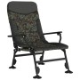 Folding fishing chair with camouflage armrests by vidaXL, Garden chairs - Ref: Foro24-4006417, Price: 120,54 €, Discount: %