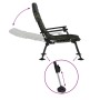 Folding fishing chair with camouflage armrests by vidaXL, Garden chairs - Ref: Foro24-4006417, Price: 118,99 €, Discount: %